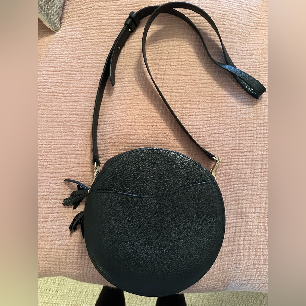 Cuyana circle crossbody bag